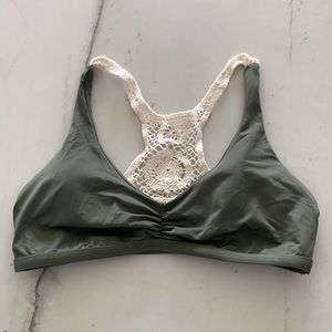 L*space crochet swim top